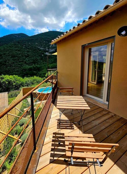 La Castellane, Vue Imprenable Sur Le Luberon Villa Saignon Dış mekan fotoğraf