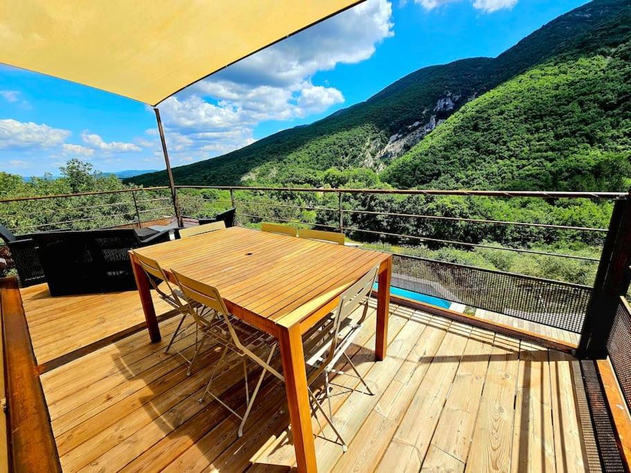 La Castellane, Vue Imprenable Sur Le Luberon Villa Saignon Dış mekan fotoğraf
