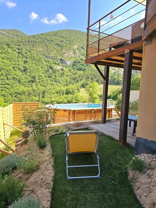 La Castellane, Vue Imprenable Sur Le Luberon Villa Saignon Dış mekan fotoğraf