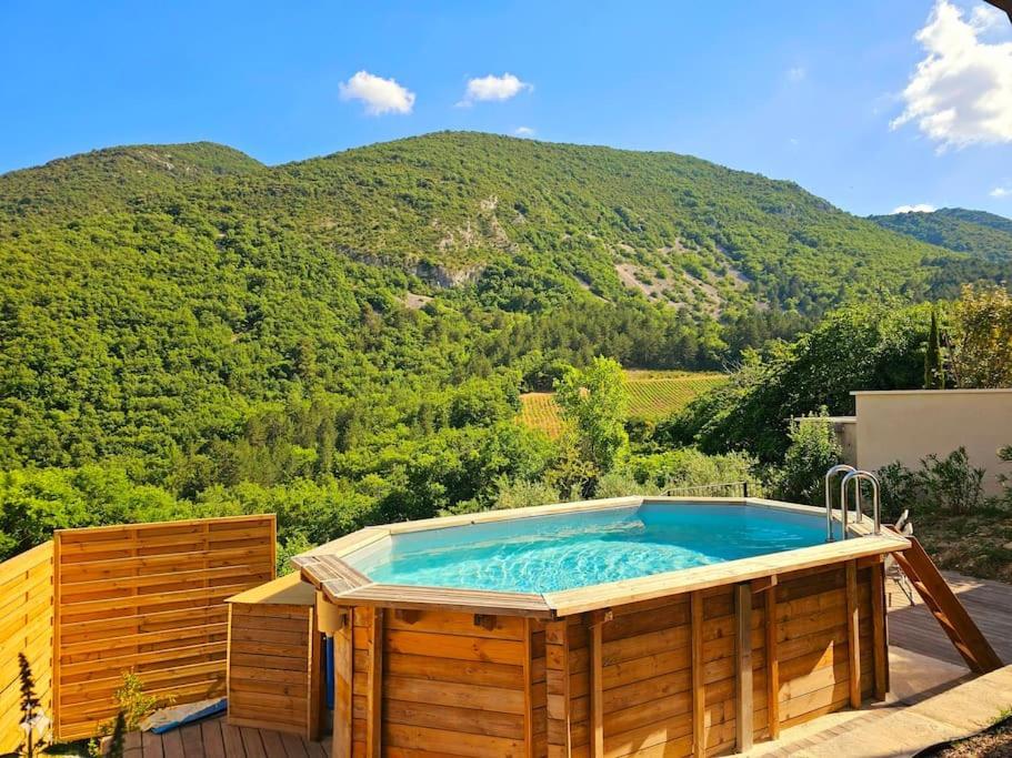 La Castellane, Vue Imprenable Sur Le Luberon Villa Saignon Dış mekan fotoğraf