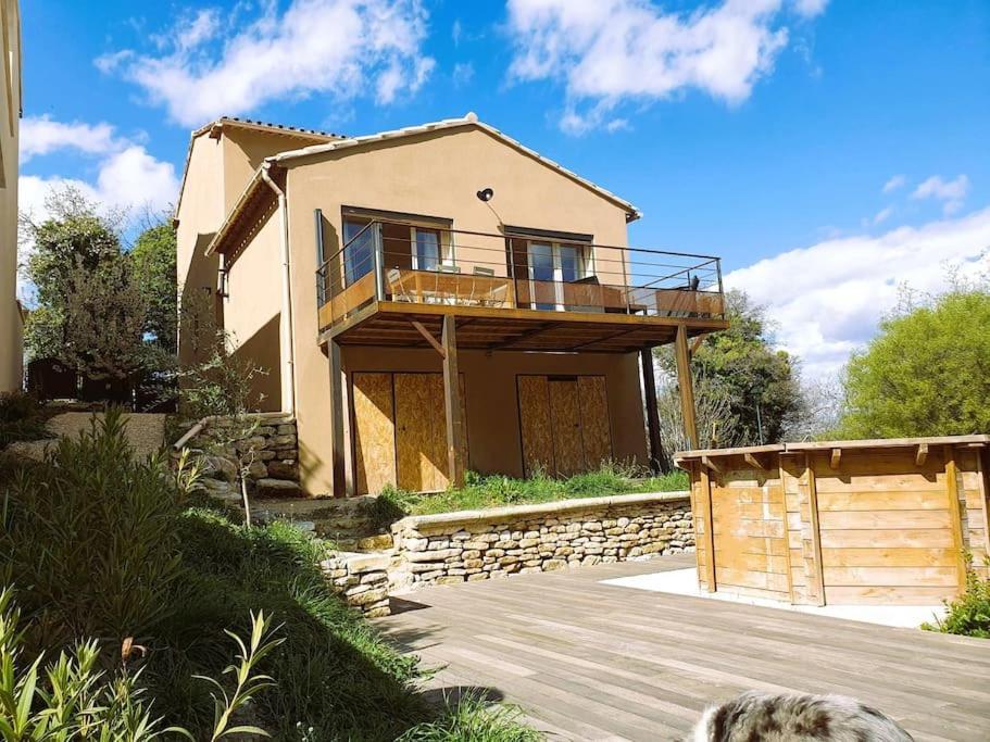 La Castellane, Vue Imprenable Sur Le Luberon Villa Saignon Dış mekan fotoğraf