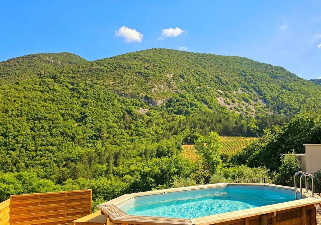 La Castellane, Vue Imprenable Sur Le Luberon Villa Saignon Dış mekan fotoğraf